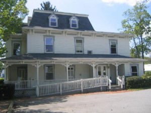 Former home of The Millbrook Round Table, on the corner of Merritt Avenue and Front Street in Millbrook, NY.