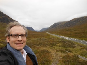 Hi, I'm Chris Orcutt. I'll be your narrator. This is me in the Great Glen, Scotland.