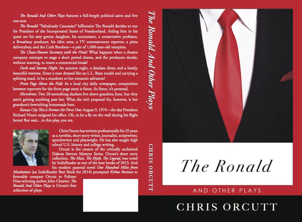 Print book cover for THE RONALD AND OTHER PLAYS.